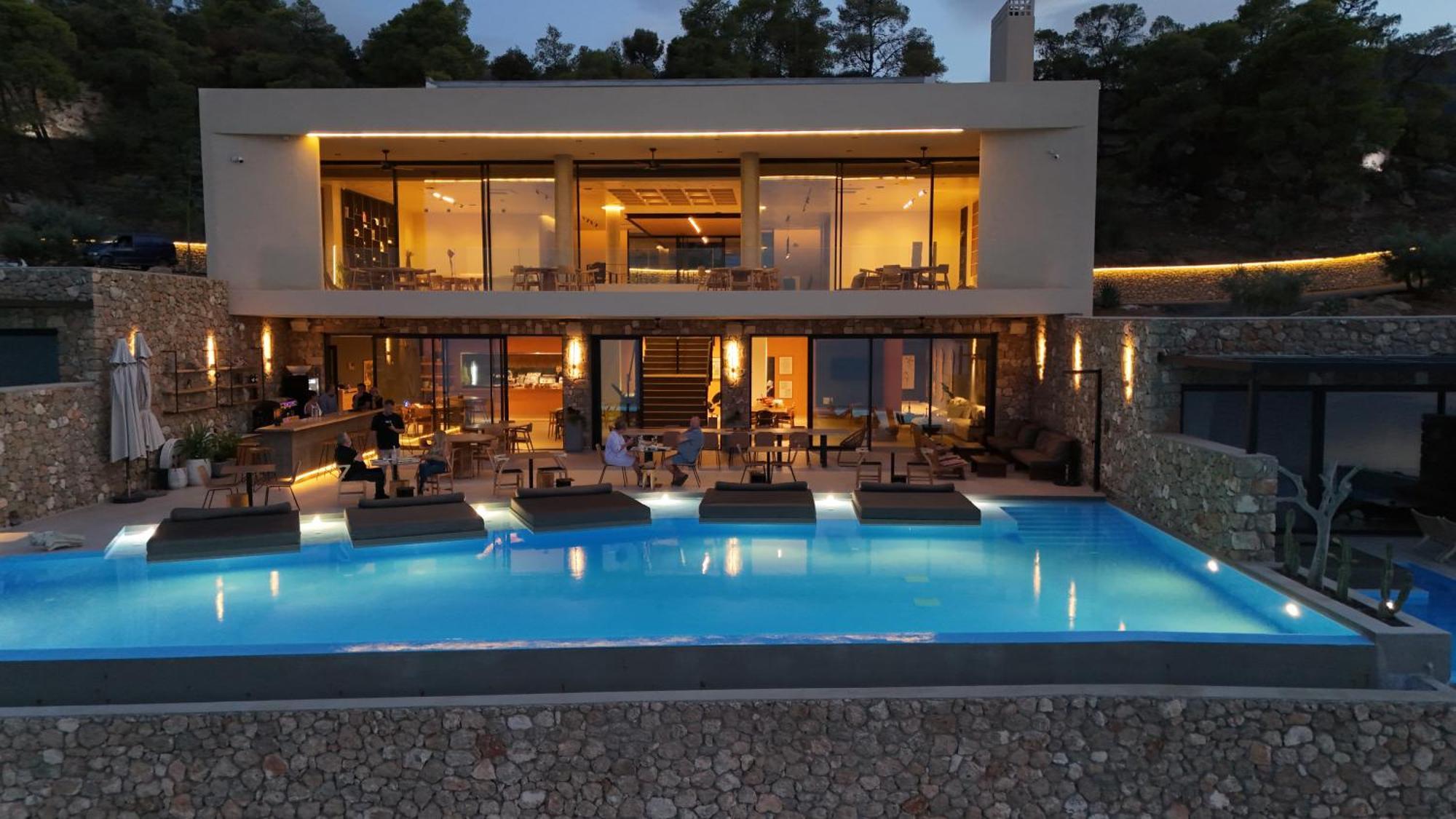 ​Le Grand Bleu Resort Derveni Exterior foto